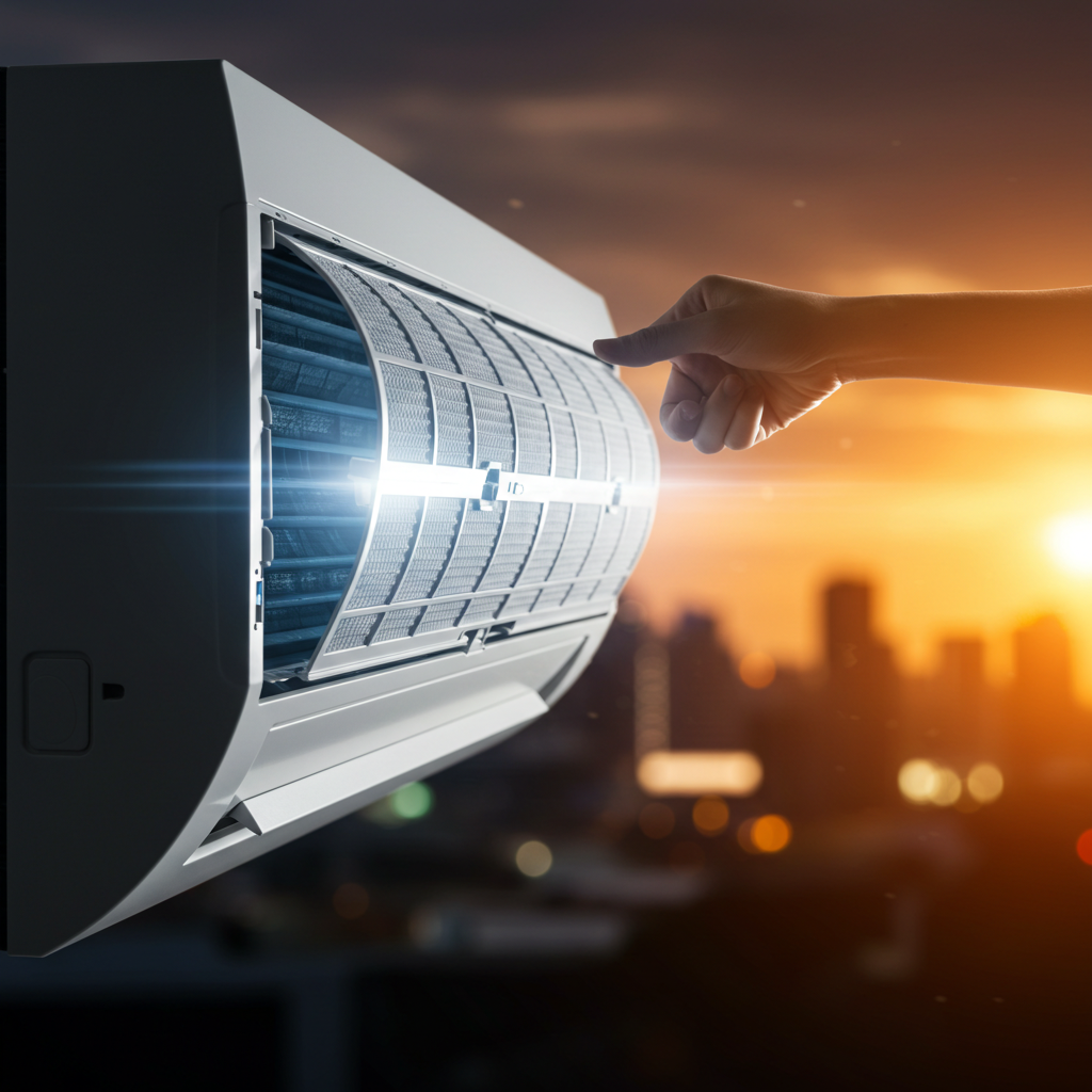 에어컨 필터 청소와 교체 주기