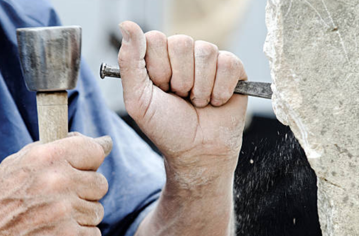 돌에 조각하는 꿈