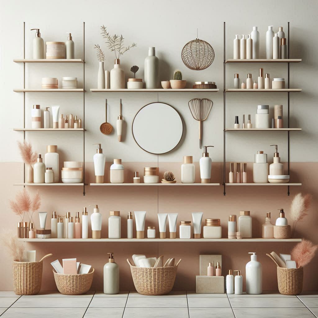 피부,체형관리 샵 배경