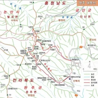 대둔산 등산코스 상세 등산지도와 안전한 산행 팁 2025_18