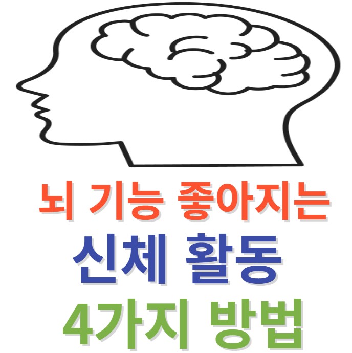 뇌 기능 좋아지는 신체활동 4가지 방법