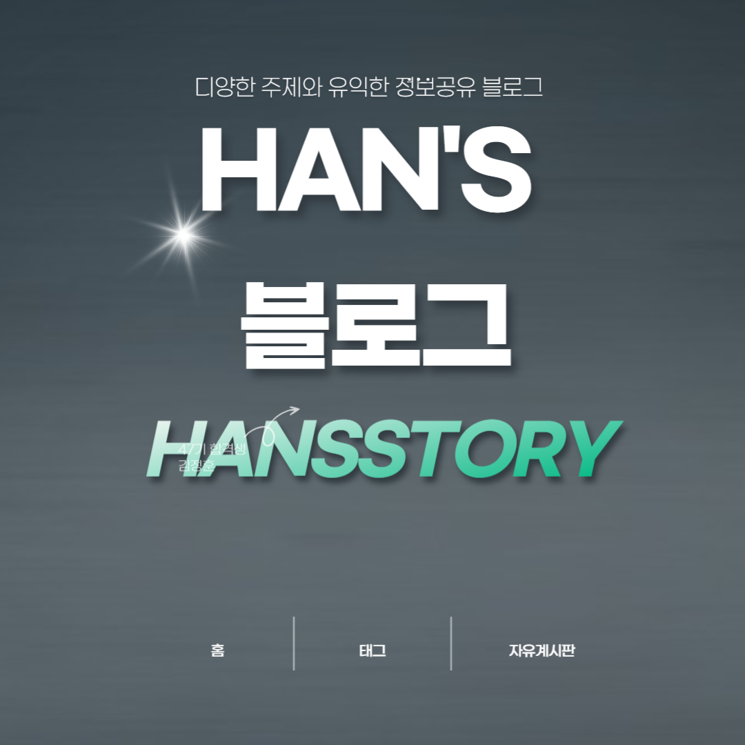 HAN'S 닷컴 스토리