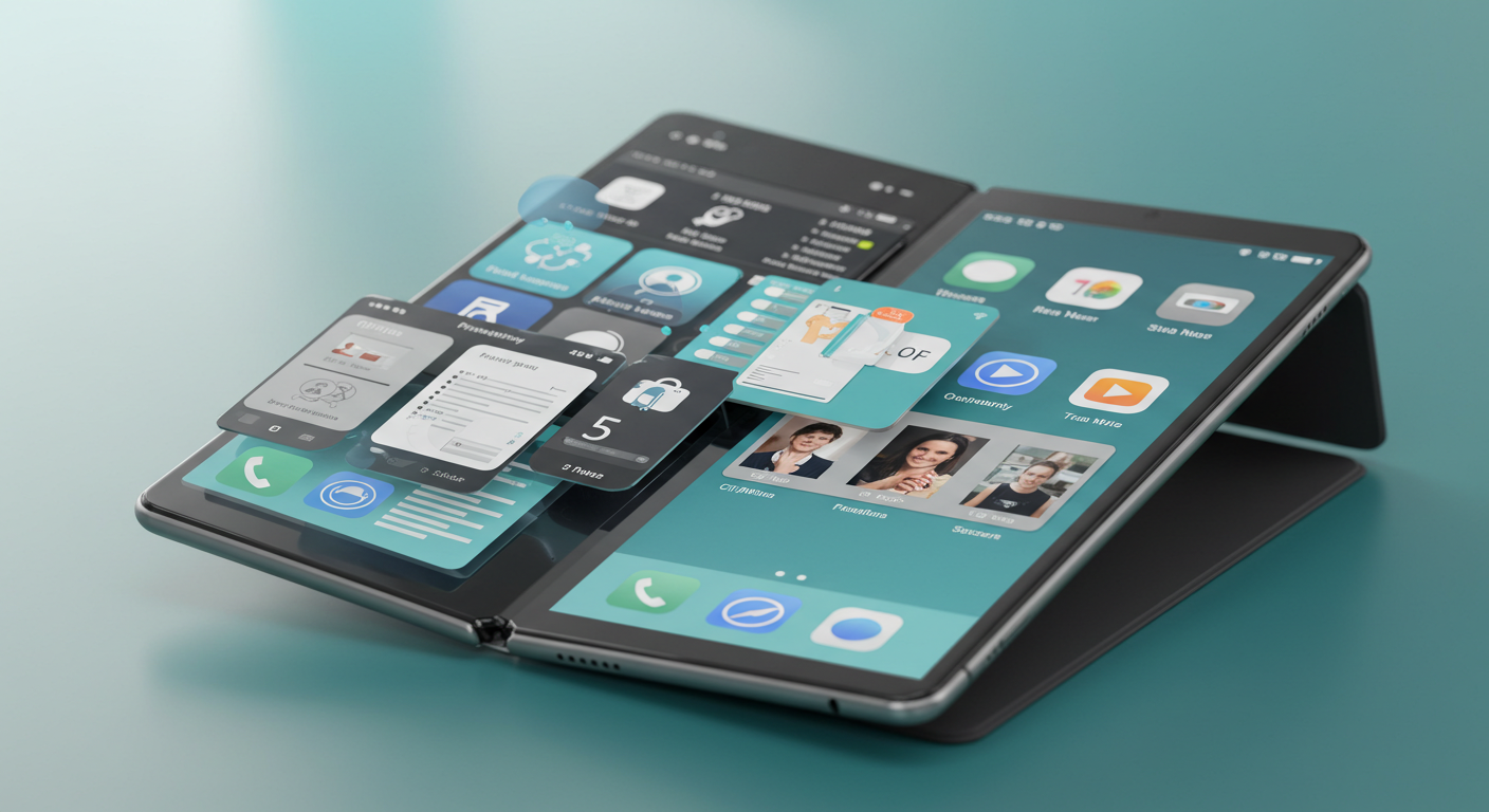 태블릿을 대체하는 폴더블폰