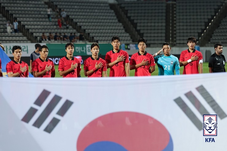 올림픽 축구대표팀 한국 프랑스
