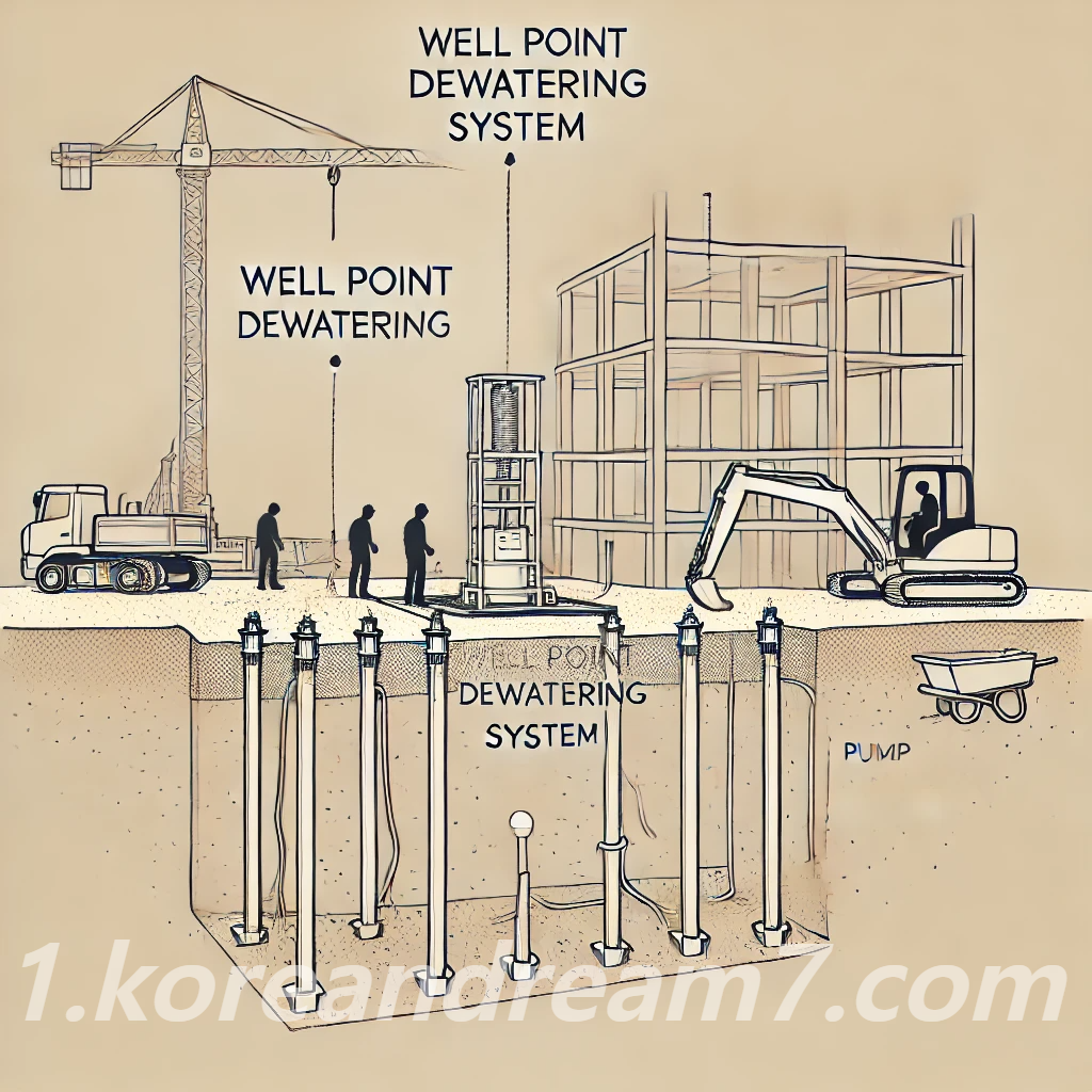 Well Point 공법의 정의 및 장단점