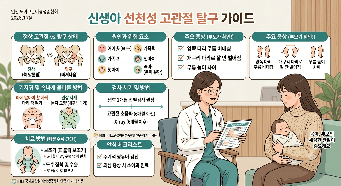 신생아 고관절 탈구
