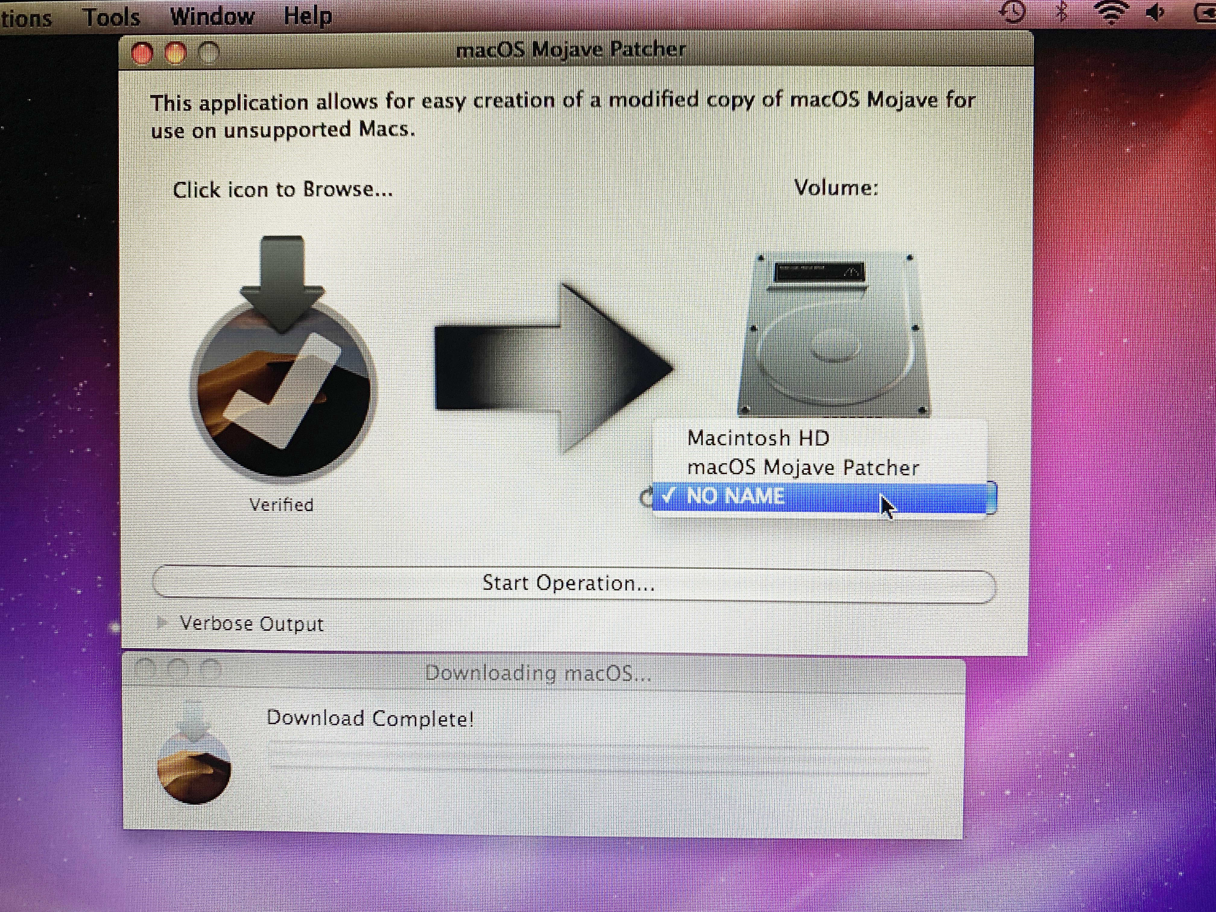 USB에 Patcher 설치하기