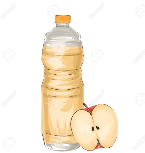 사과 식초 일러스트
