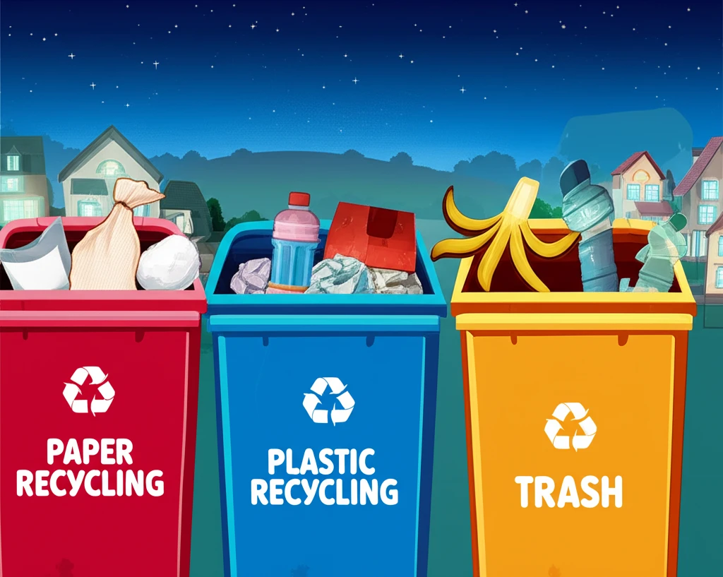 환경 보호 첫걸음 낙민동 투명 페트병..