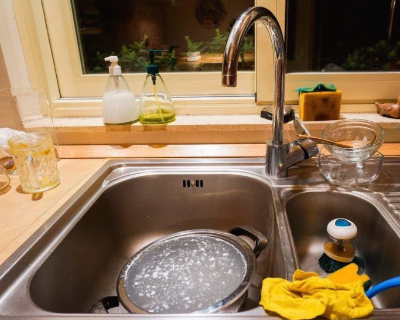 주방 싱크대 배수구 막힘 예방