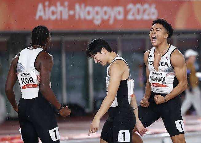 남자 400M 계주 동메달