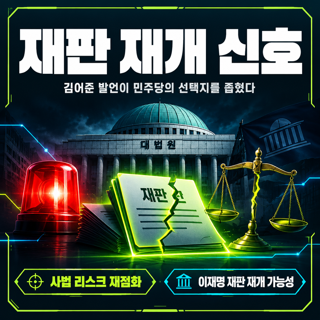 재판 재개 신호