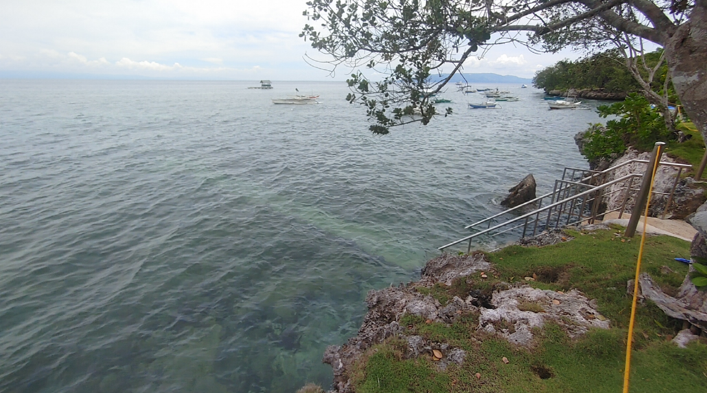팡라오씨 리조트 만조 시 풍경