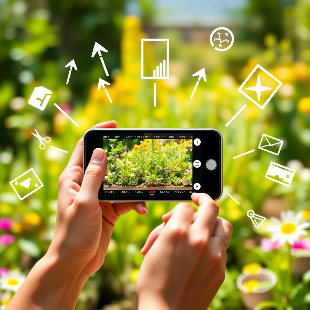 스마트폰으로 성장 영상 만들기 팁