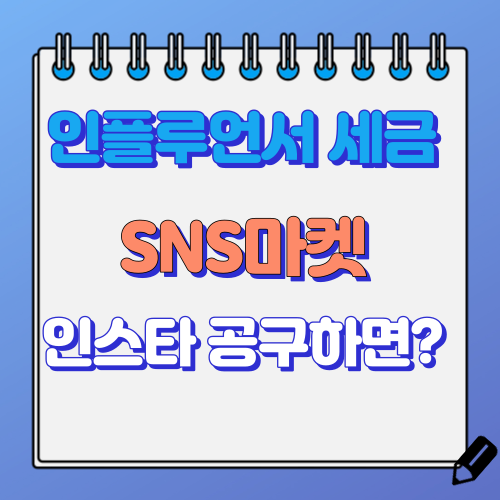 인플루언서 세금