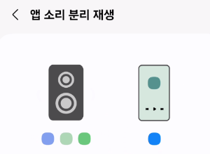 앱 소리 분리 재생