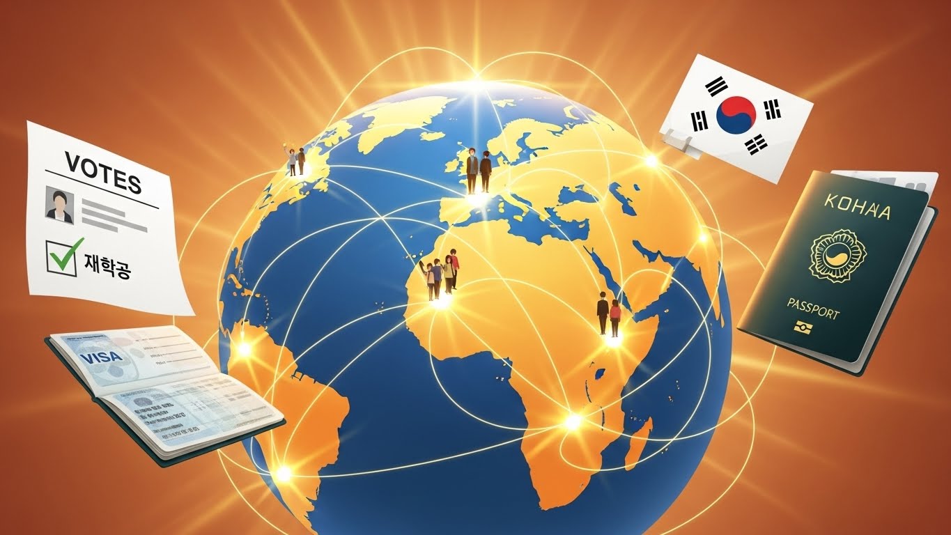 2026 재외동포 정책 대전환! 복수국적 50세 완화·우편투표 도입·한글학교 지원 확대