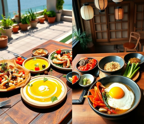 지중해식 vs 한식