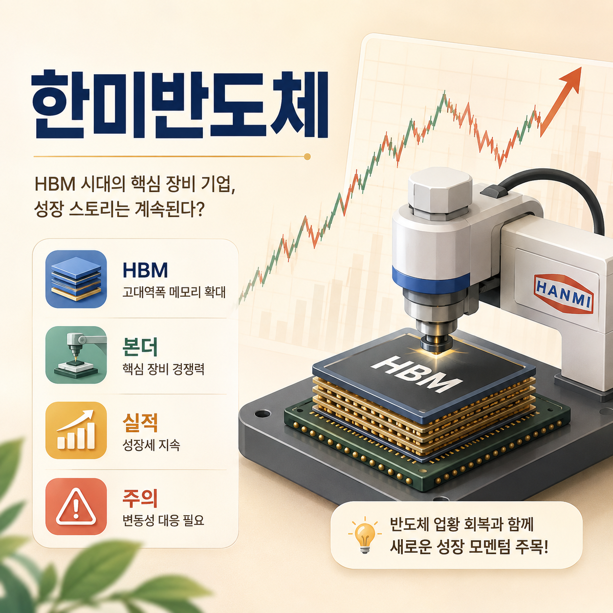 한미반도체 주가, HBM 장비 기대와 실적 쇼크 점검