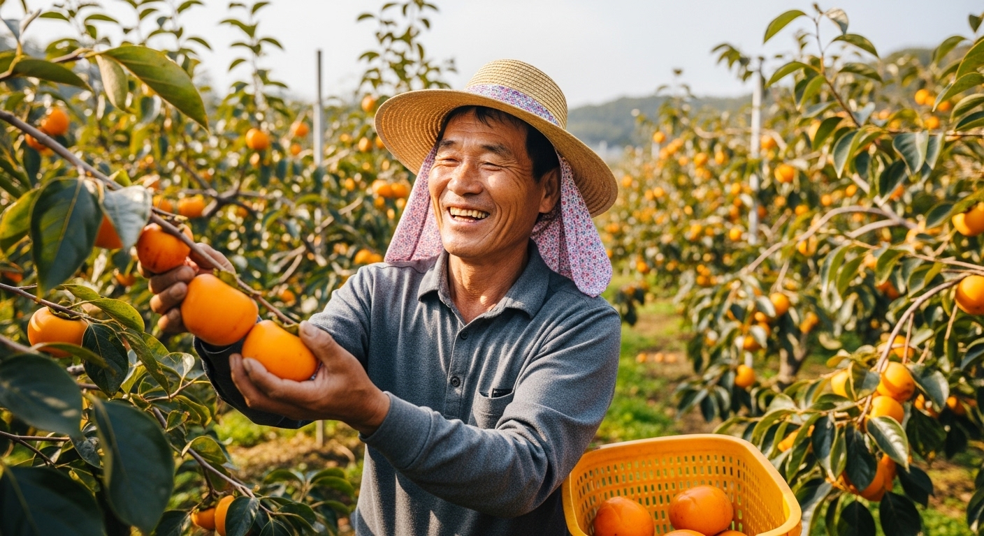 10월 제철음식 단감