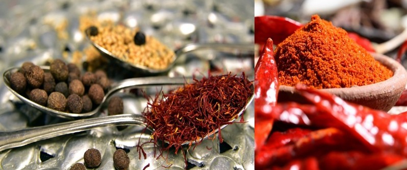 향신료 진짜와 가짜 구별법(후추, 사프란, 고춧가루)