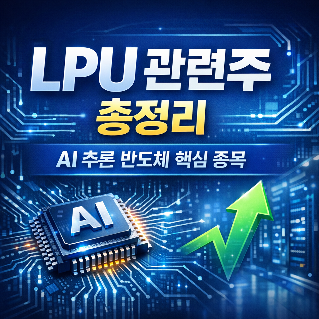 LPU 관련주 정리, AI 추론 반도체 수혜주는 어디일까