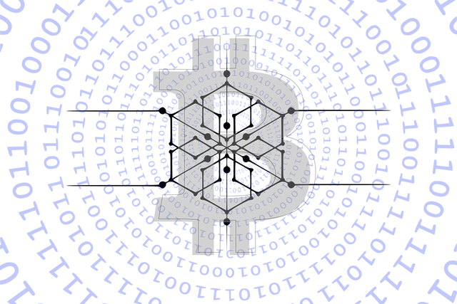 블록체인 기술을 시각화한 그림