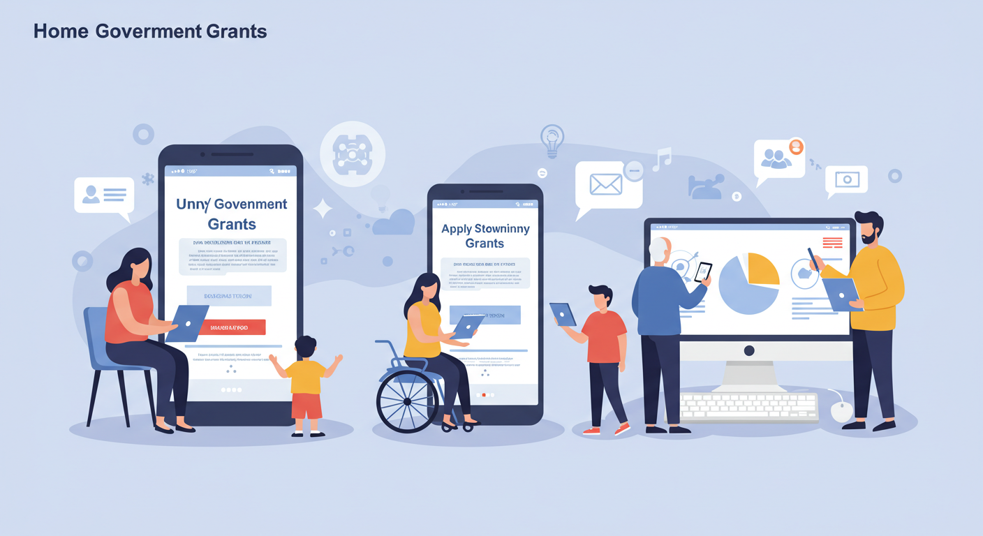 온라인 신청 지원금 제도 관련 사진