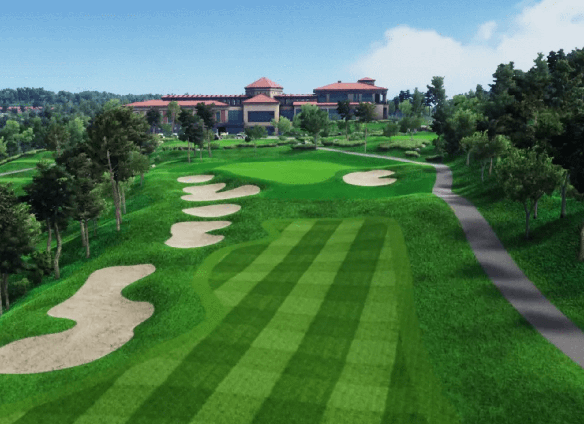 프렌즈스크린 스크린골프 그래픽