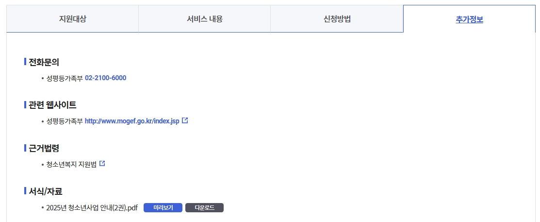 위기청소년 특별지원,자격확인,지원대상,지원금액 확인방법