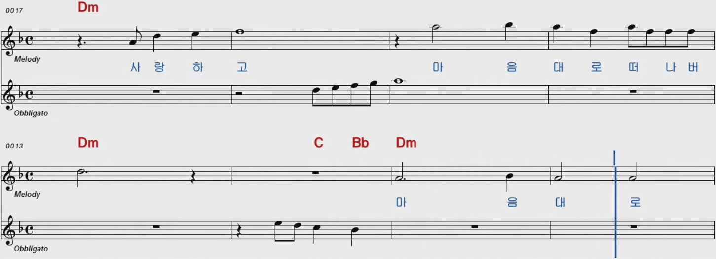 조미미 사랑은 장난이 아니랍니다 악보 노래방