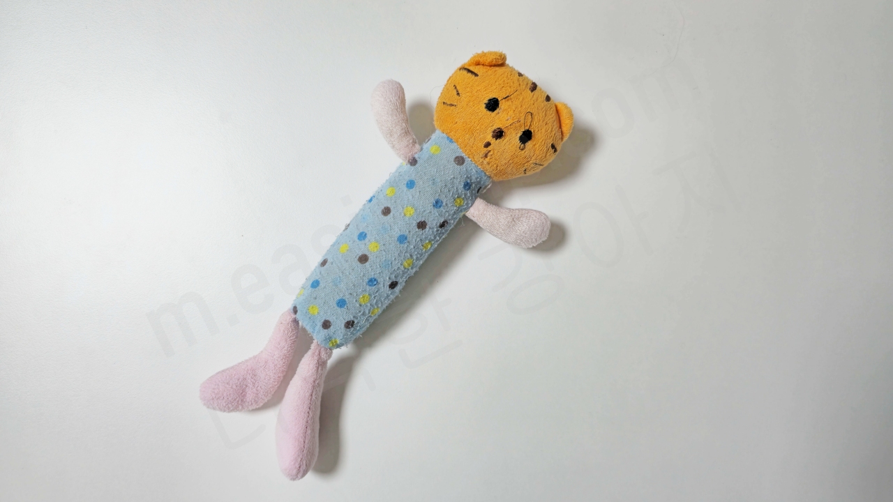 강아지의 애착 인형