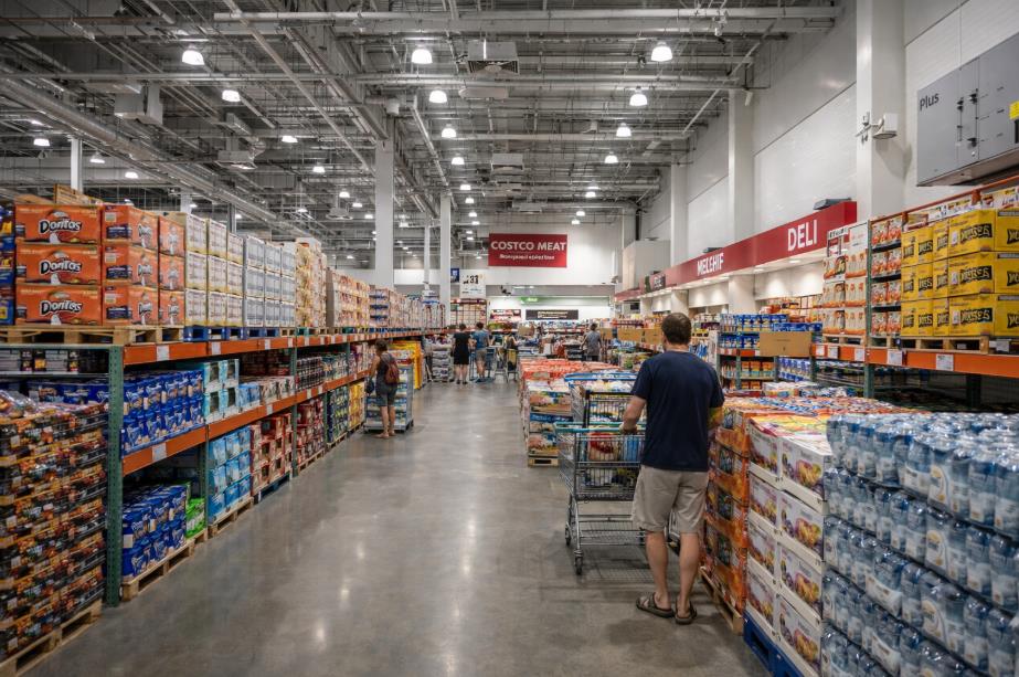 코스트코 매장 내부 전경