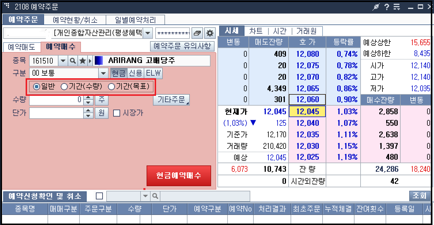 주식 예약매수 예약매도 주문 방법 3가지와 유의사항