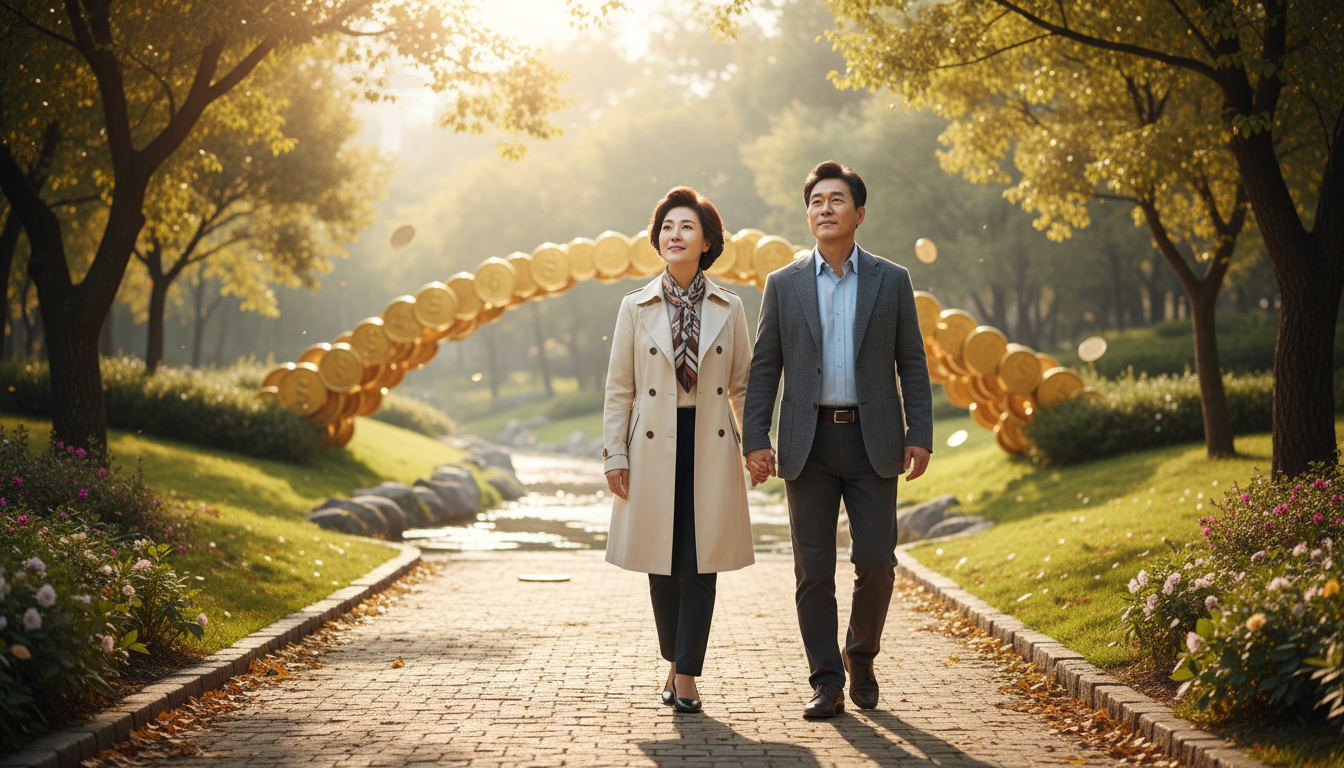 50대 가장을 위한 노후 설계 전략! '손 벌리는 부모'가 되지 않기 위해 IRP 가교 연금과 주택연금을 활용해 소득 크레바스를 극복하는 방법을 알아보세요.