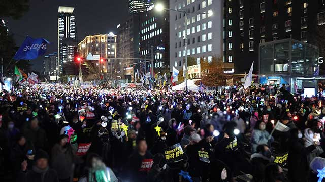 윤석열 탄핵안 표결시간