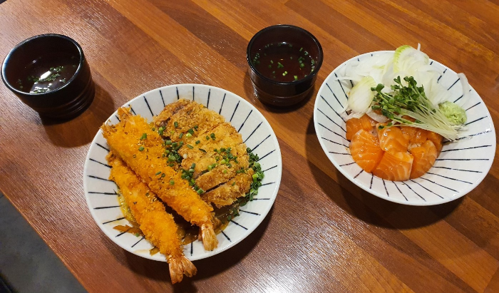 가츠동과 사케동