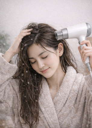 탈모 예방을 위해 샴푸 후 완전 건조하기