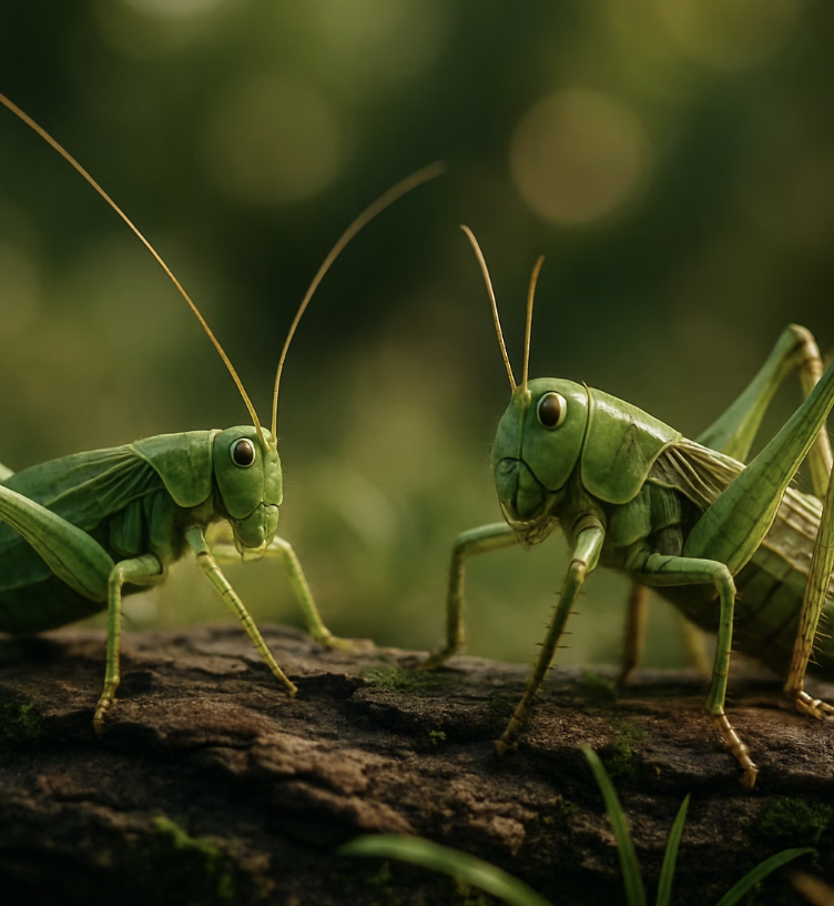 여치와 베짱이&amp;#44; 어떻게 다를까?