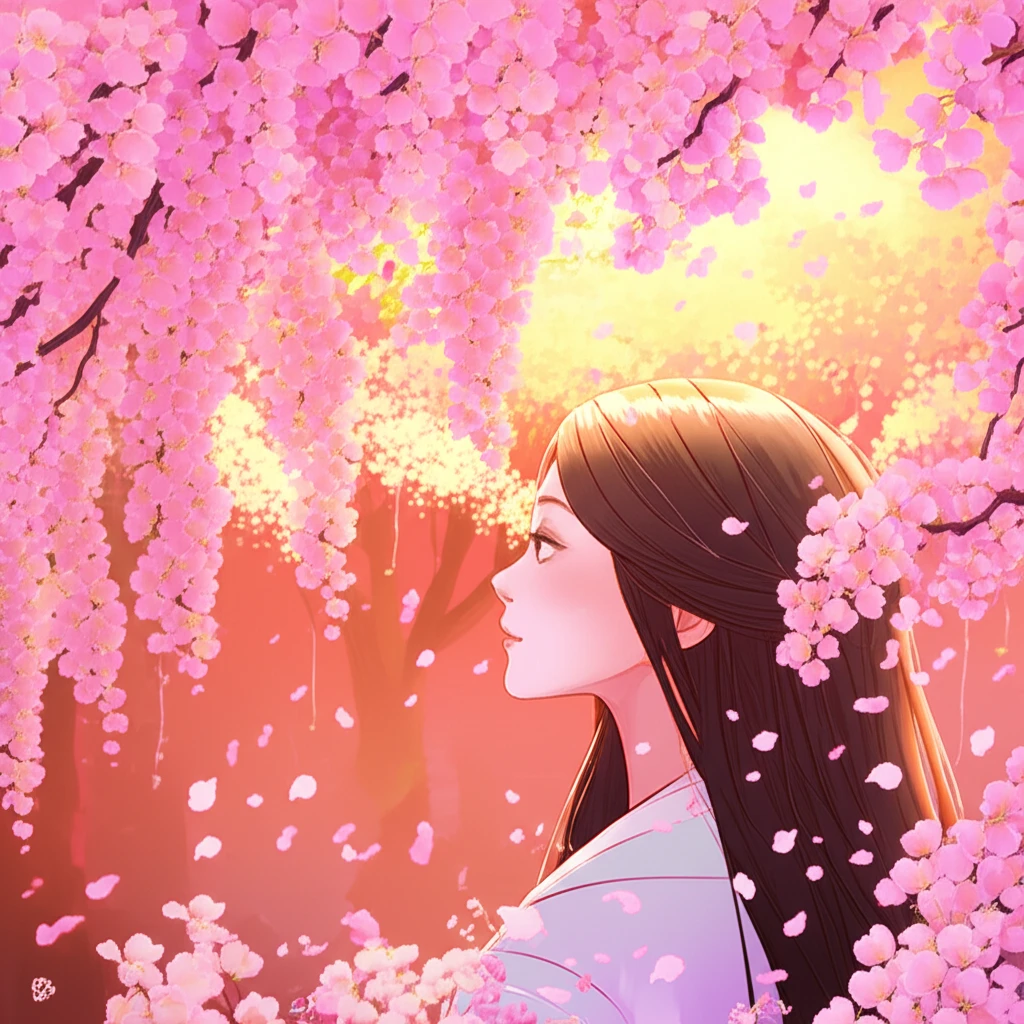 만개한 벚꽃 사진 찍기 좋은 시간과 ..