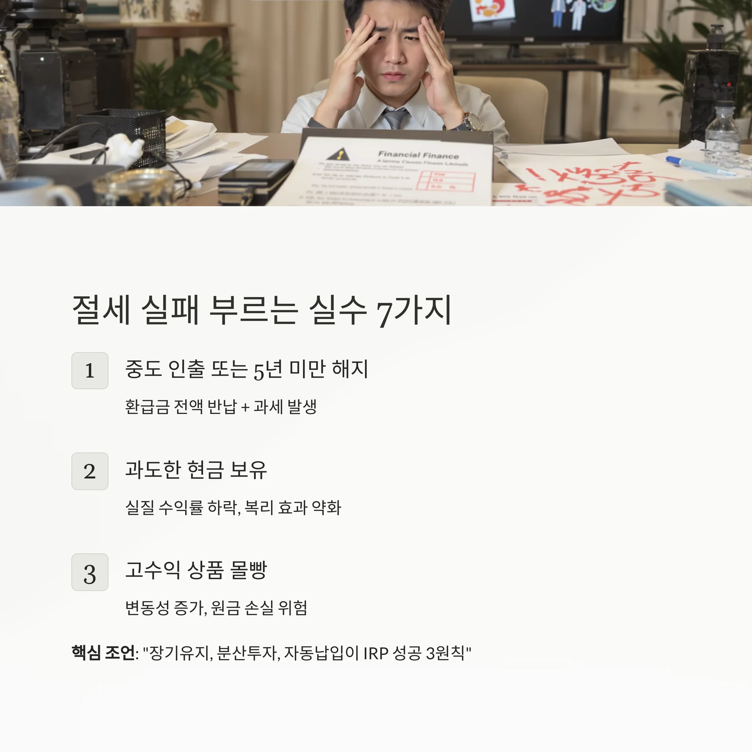 세금 줄이는 최고의 무기, ‘개인형 IRP’ 절세 전략