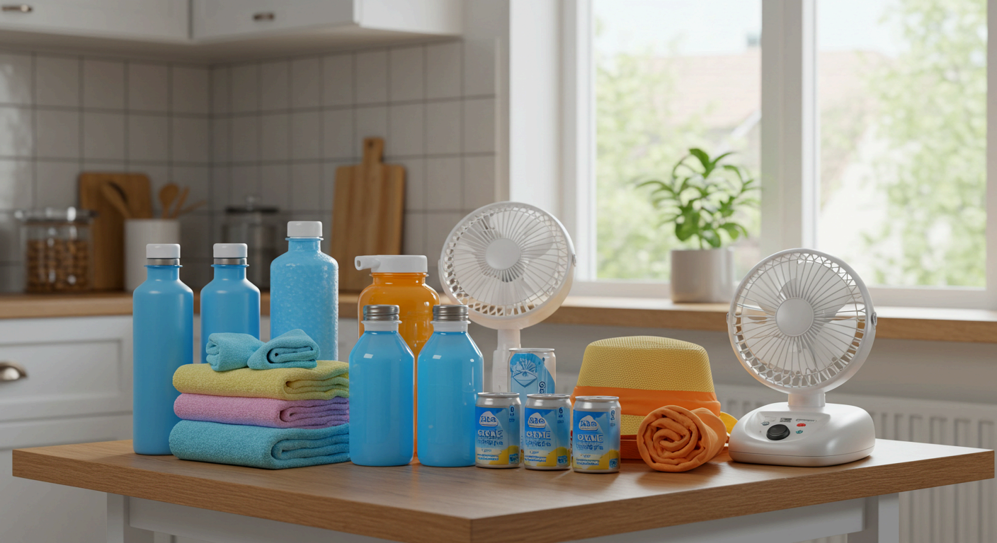 여름 야외활동 시 열사병 대비 필수!