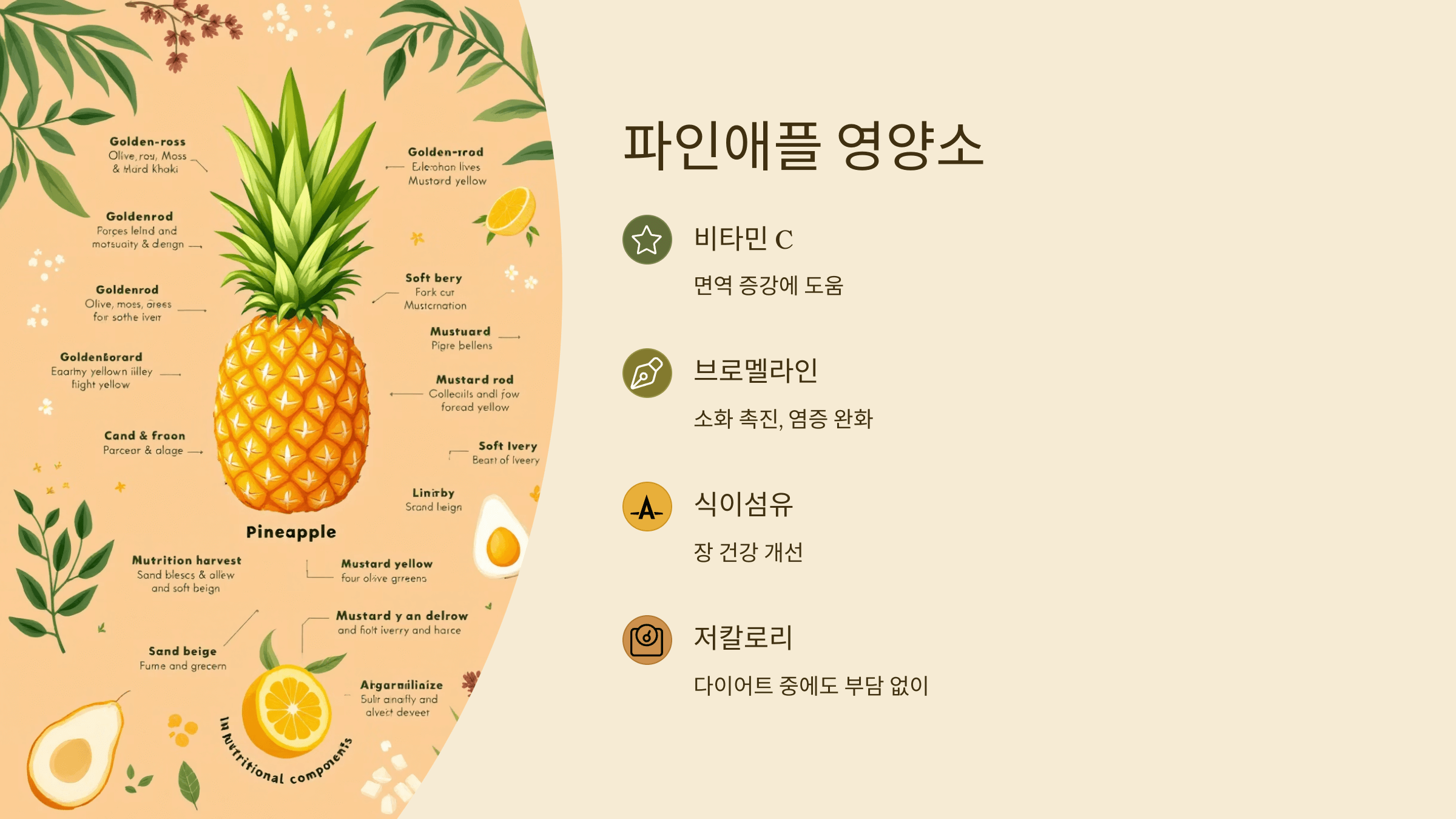 파인애플 사진입니다.