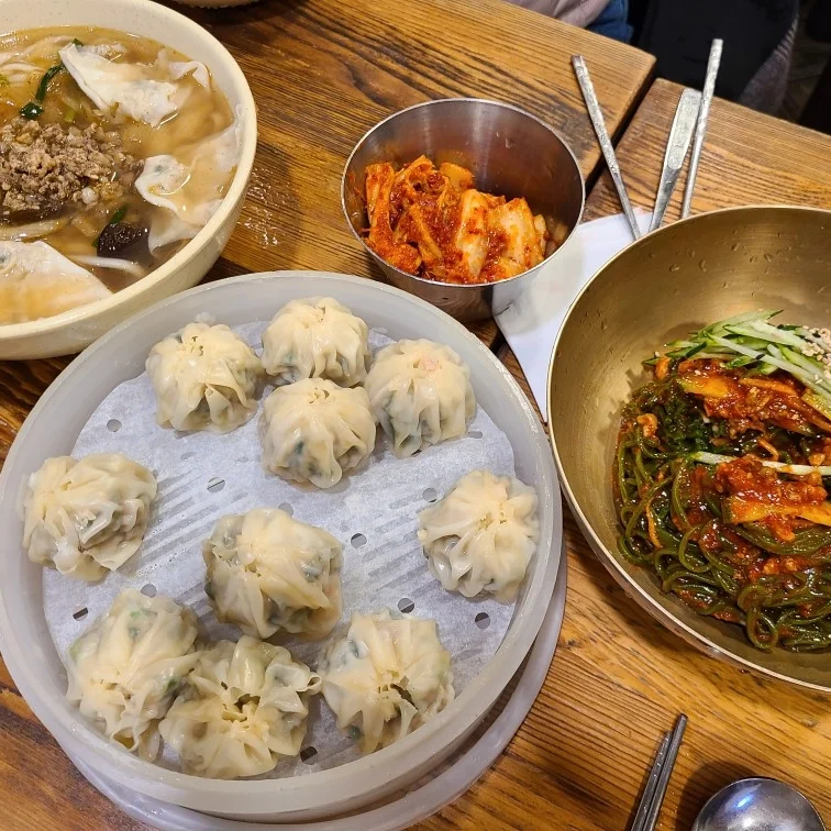 칼국수 만두