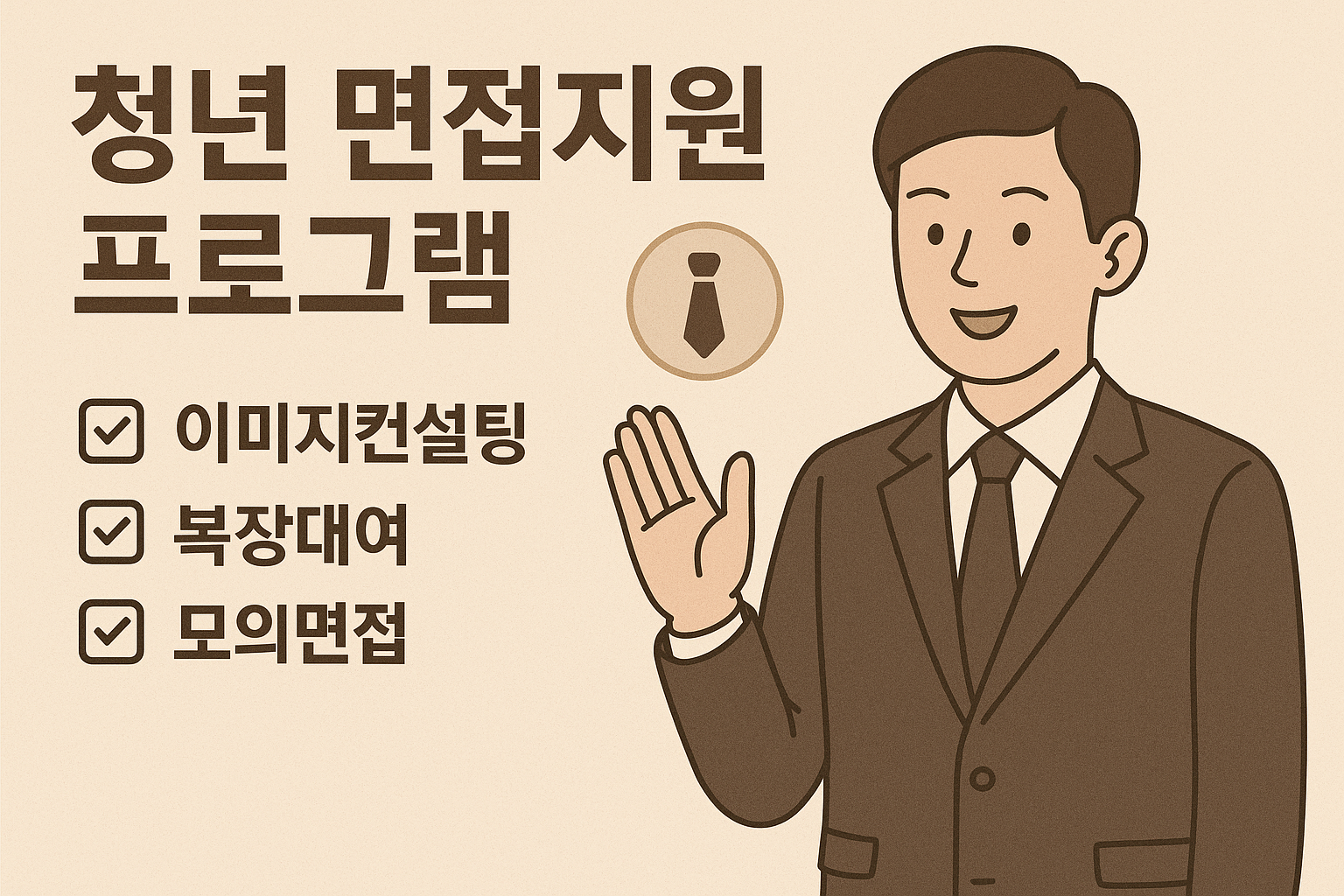 청년 면접지원 프로그램에 관한 이미지