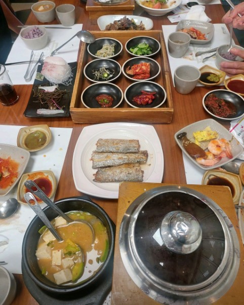 여수 한일관 메뉴 이미지