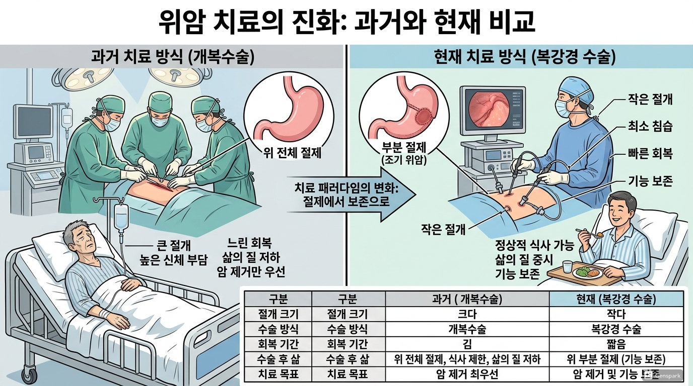 위암 치료의 변화, 절제에서 보존으로