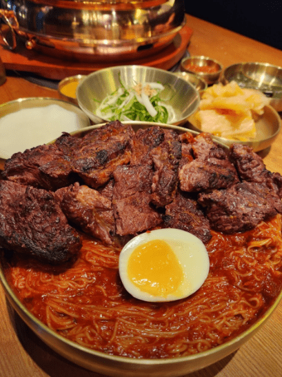 산남동 맛집 "압구정화로구이 청주산남점" 음식