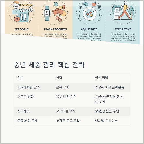 40·50대에 살이 빠지지 않는 진짜 이유, 당신이 놓치고 있는 것들