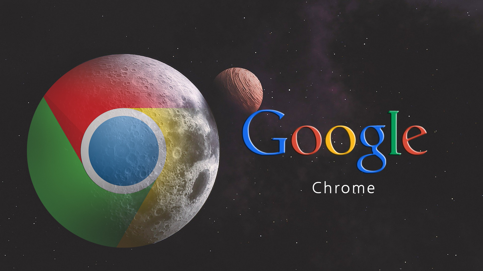 달과_구글_크롬_심볼을_상징적으로_표현_이미지